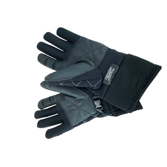 Seirus WeatherBloc Winter Gloves Men's M Black Quilted Touchscreen Grip - Picture 6 of 6